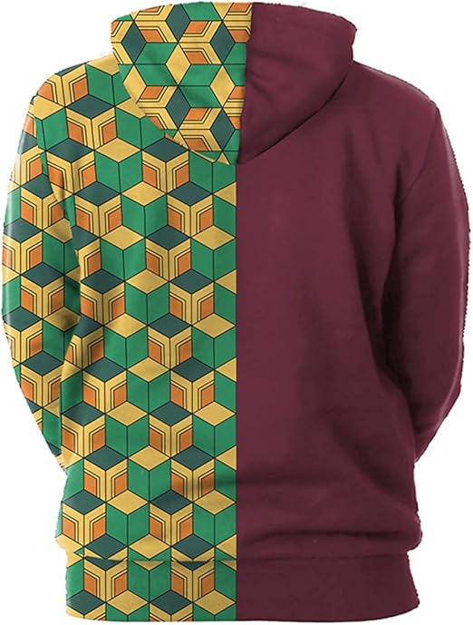 giyuu moletom com capuz