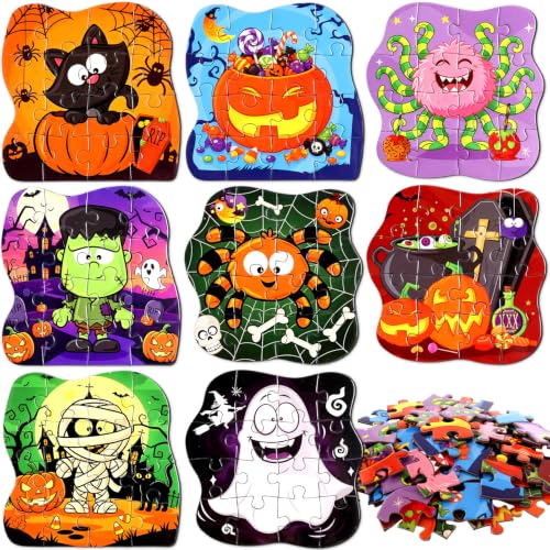 WorldBazaar Halloween Puzzles for Kids Bulk Paper Puzzle 24 Pack by WorldBazaar - Used condition - Image 9