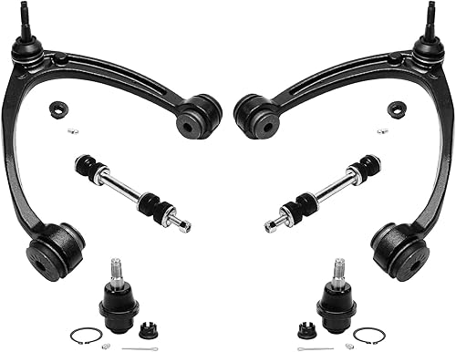Miniatura 87 de Detroit Axle - Kit de brazos de control delanteros de 6 piezas para Toyota Corolla 2014-2019, 2 brazos de control inferiores con rótulas, 2 varillas