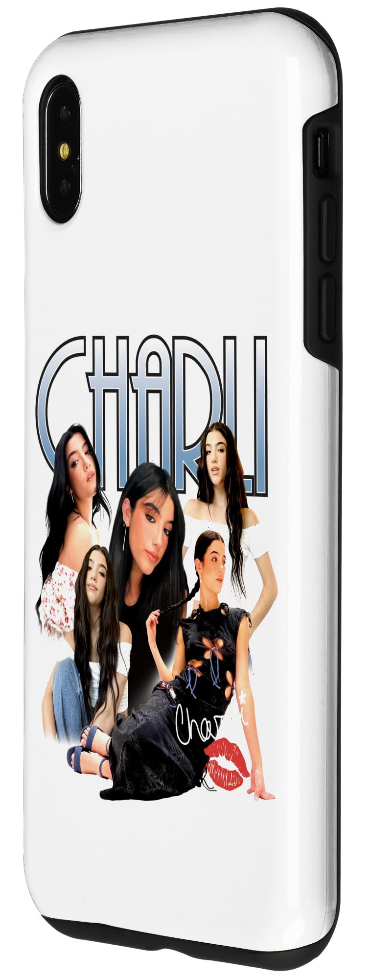 Amazon.com: Official Charli D'Amelio XO Kiss Case for iPhone XS Max : Cell Phones & Accessories Amazon.com: Official Charli D'Amelio XO Kiss Case for iPhone XS Max : Cell Phones & Accessories