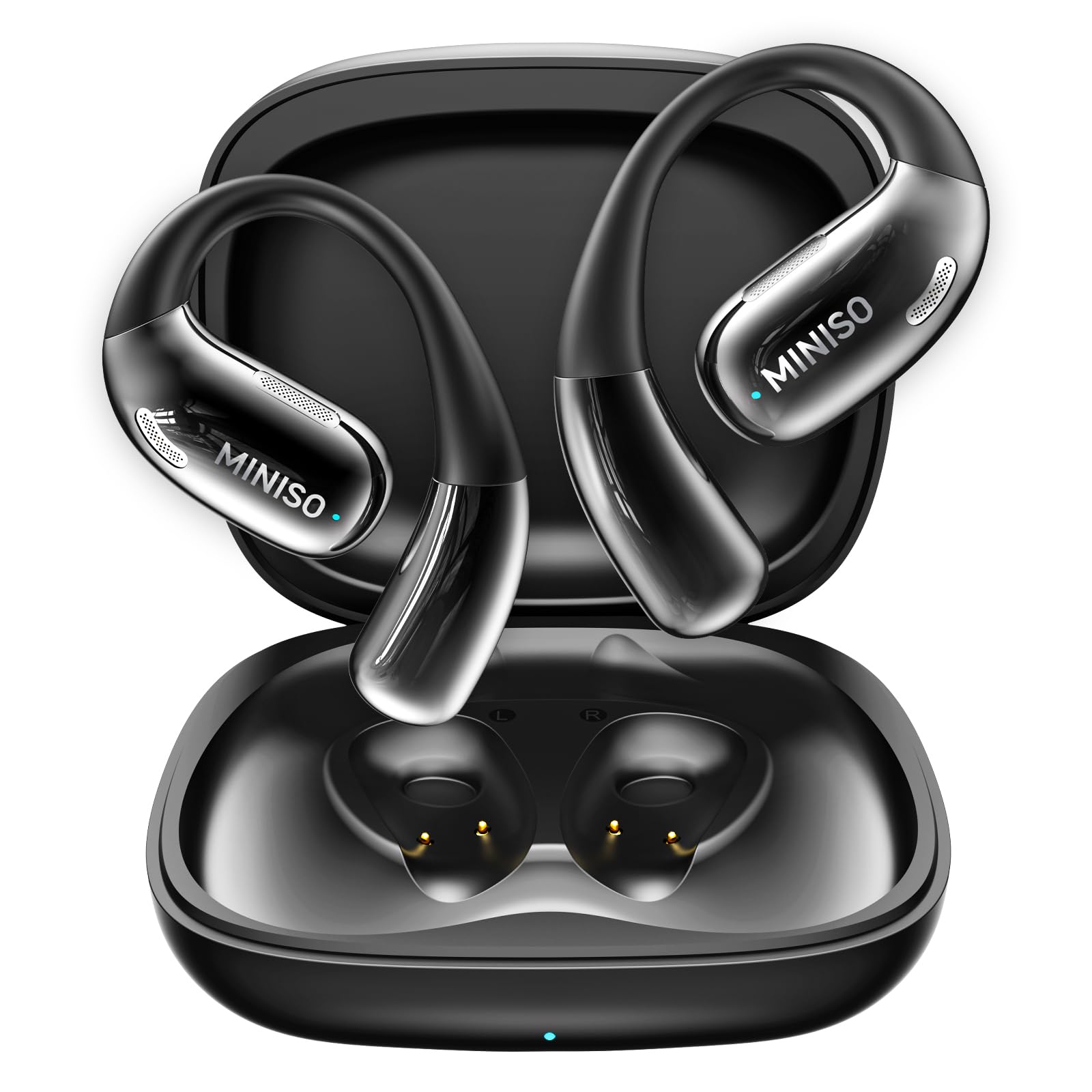 Wooask M9オープンイヤー式のAIワイヤレス翻訳イヤホン音楽通話新品未開封 Wooask® M9 Open Ear AI Language Translator Earbuds – WOOASK