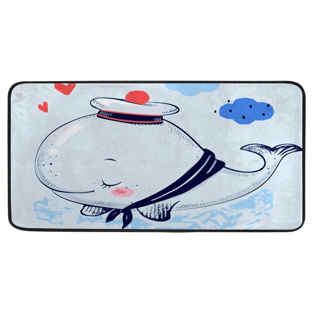 Tapis de cuisine panda et tigre idéal pour cuisiner en famille 99x51 cm