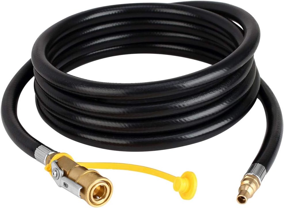 Buy GASLAND 12 FT Low Pressure Propane Quick Connect Hose, RV Propane