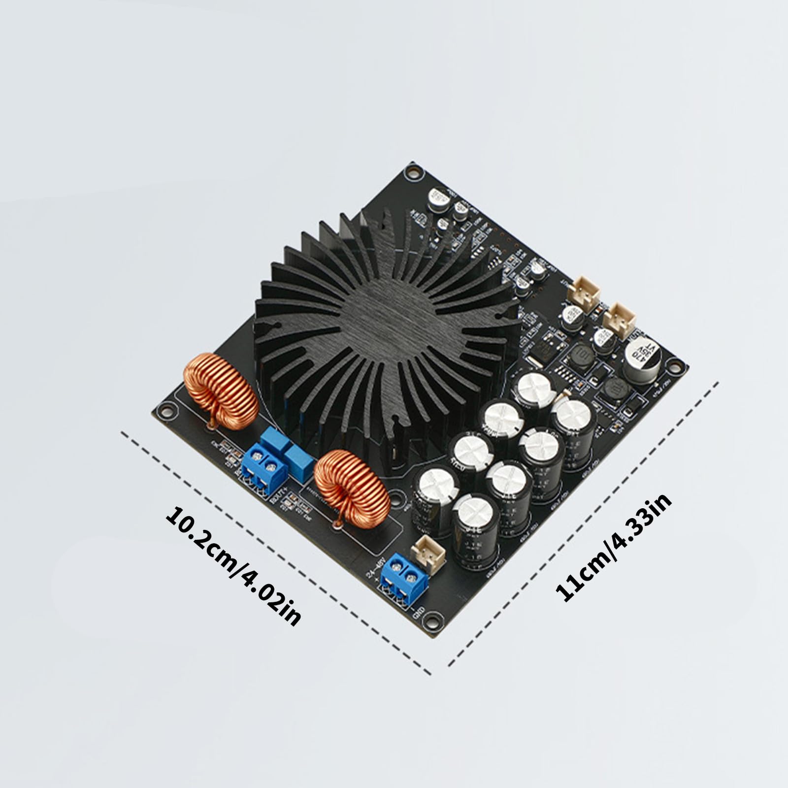 Sostituzione della scheda amplificatore HiFi stereo classe D potenza TPA3255 Digital Sound 600W