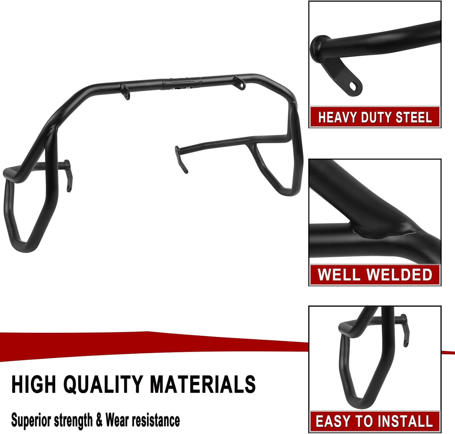 Highway Crash Bar Engine Guard Replacement for BMW R1300GS R1300 GS 2023 2024 2025(Upper and Lower)