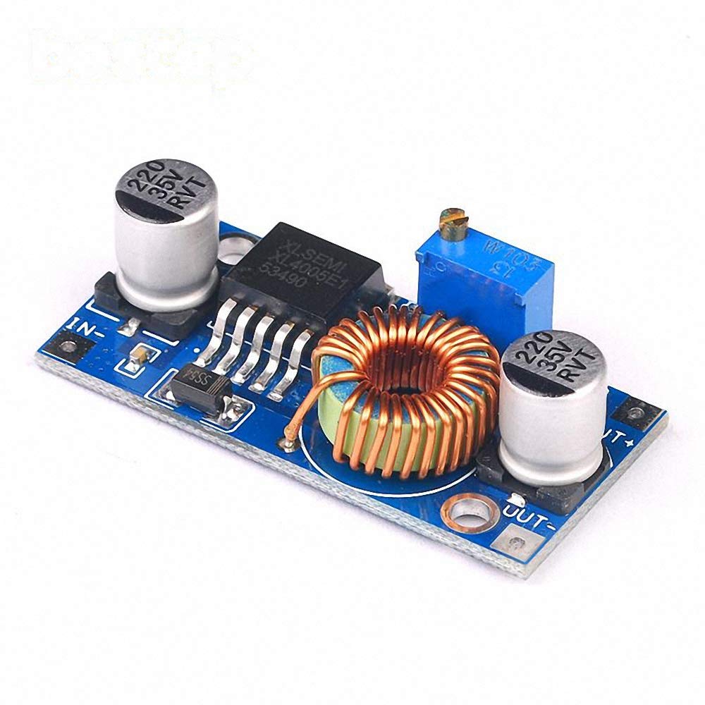 DollaTek 5Pcs 5A XL4005 Convertitore di Alimentazione DC-DC Regolabile Step Down
