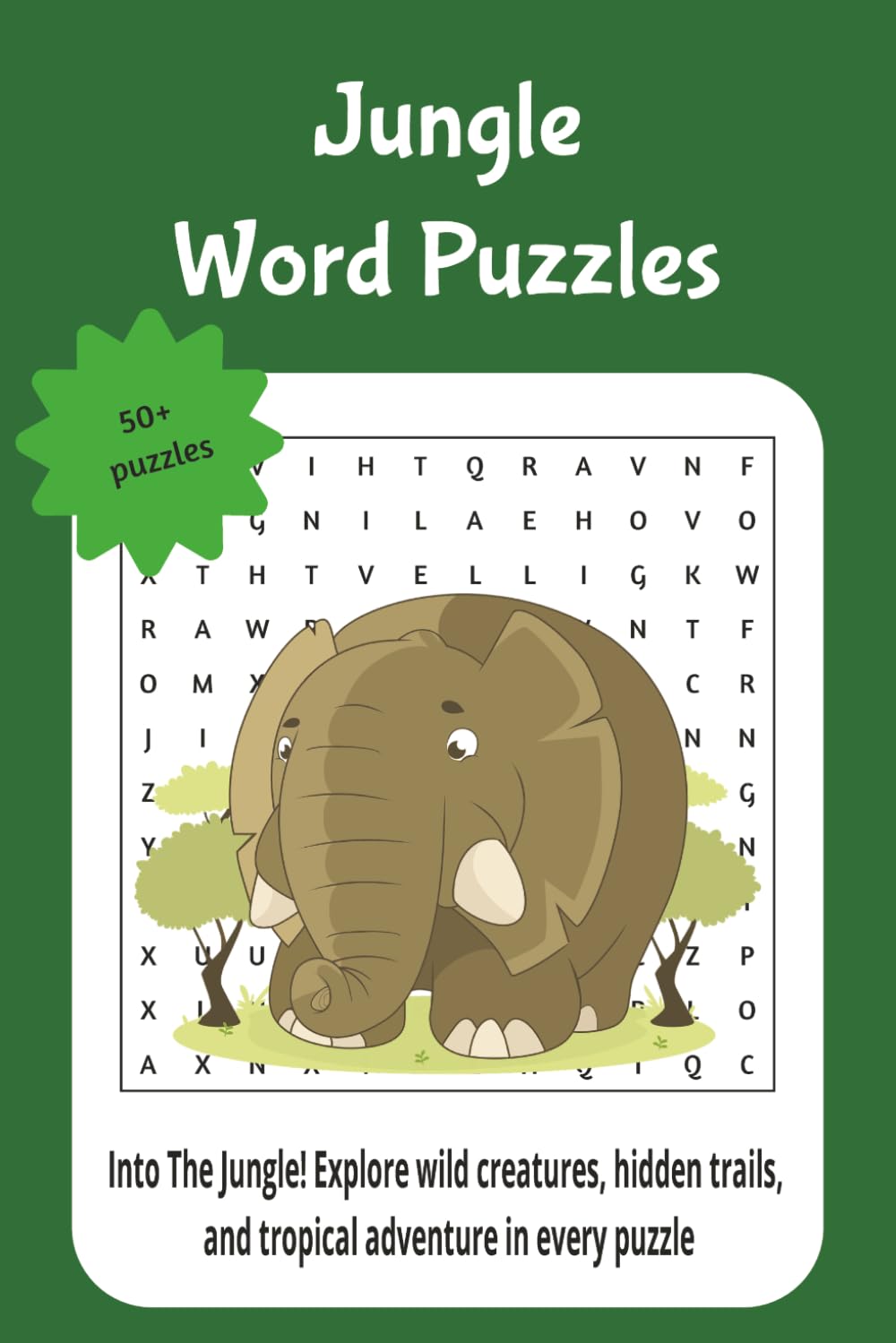 Jungle word puzzles: Into The Jungle! Explore wild creatures, hidden trails, and tropical adventure in every puzzle