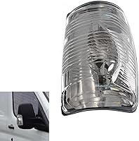 Vista 6 de Cubiertas de luz para espejo retrovisor lateral de automóvil compatibles con Ford Transit T150 250 350 2015 2016 2017 2018 2019 2020 2021 MK8 2014