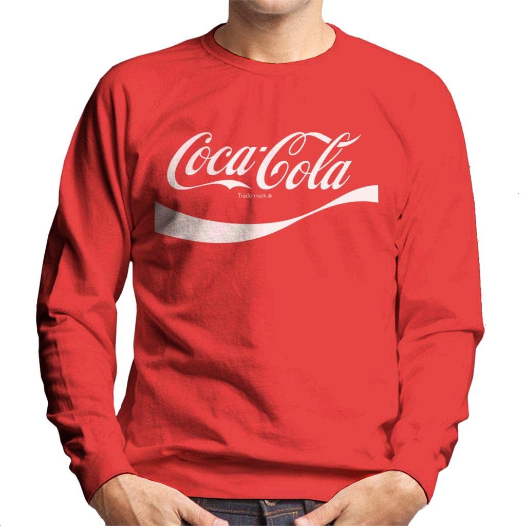 Coca-Cola Men's Red All+Every Coca Cola 1941 Swoosh Logo Sweatshirt