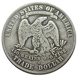 Moneda conmemorativa americana de 1875 de Oficios Antiguos Americana Chapada en Cobre y Plata (S)