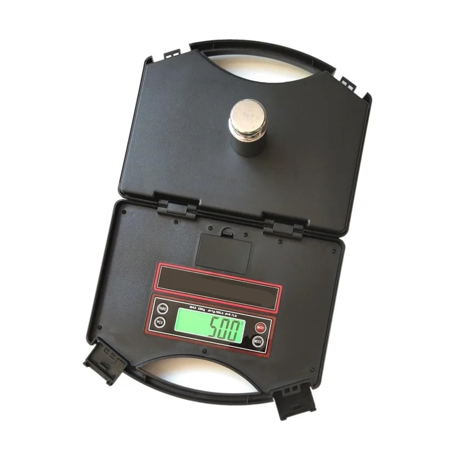 Cyfrowa waga wisząca Opakowania z przenośną wagą elektroniczną o wadze 25 kg/1 g Kilogram Gram Żywność g/oz/lb/kg/tl/ct