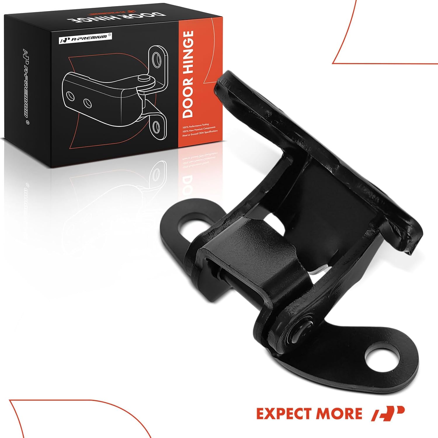 A-Premium Door Hinge Assembly Compatible with Toyota Tacoma 2005-2023, Avalon 2005-2018, Venza 2009-2015, Rear Left Driver Upper Side, Replace# 6876004010