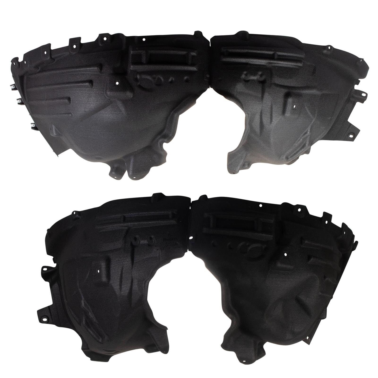 TRQ Front Inner Fender Liner Set