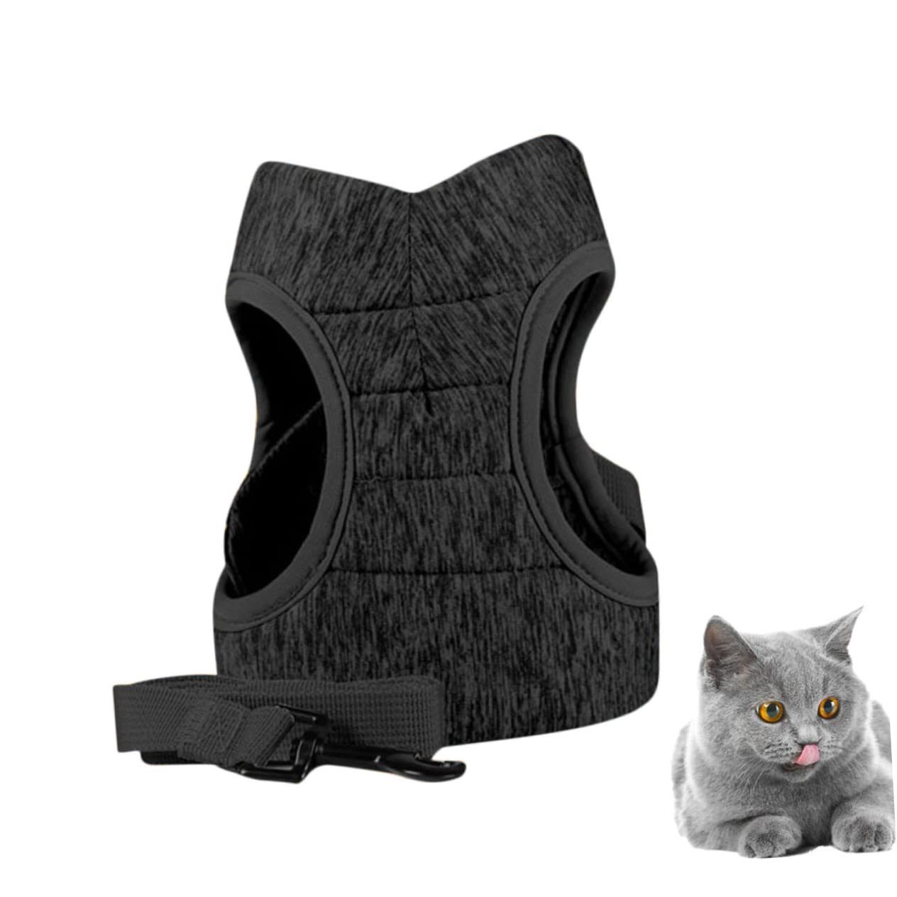 minkissy 3 Pièces Engrener Harnais pour Chat