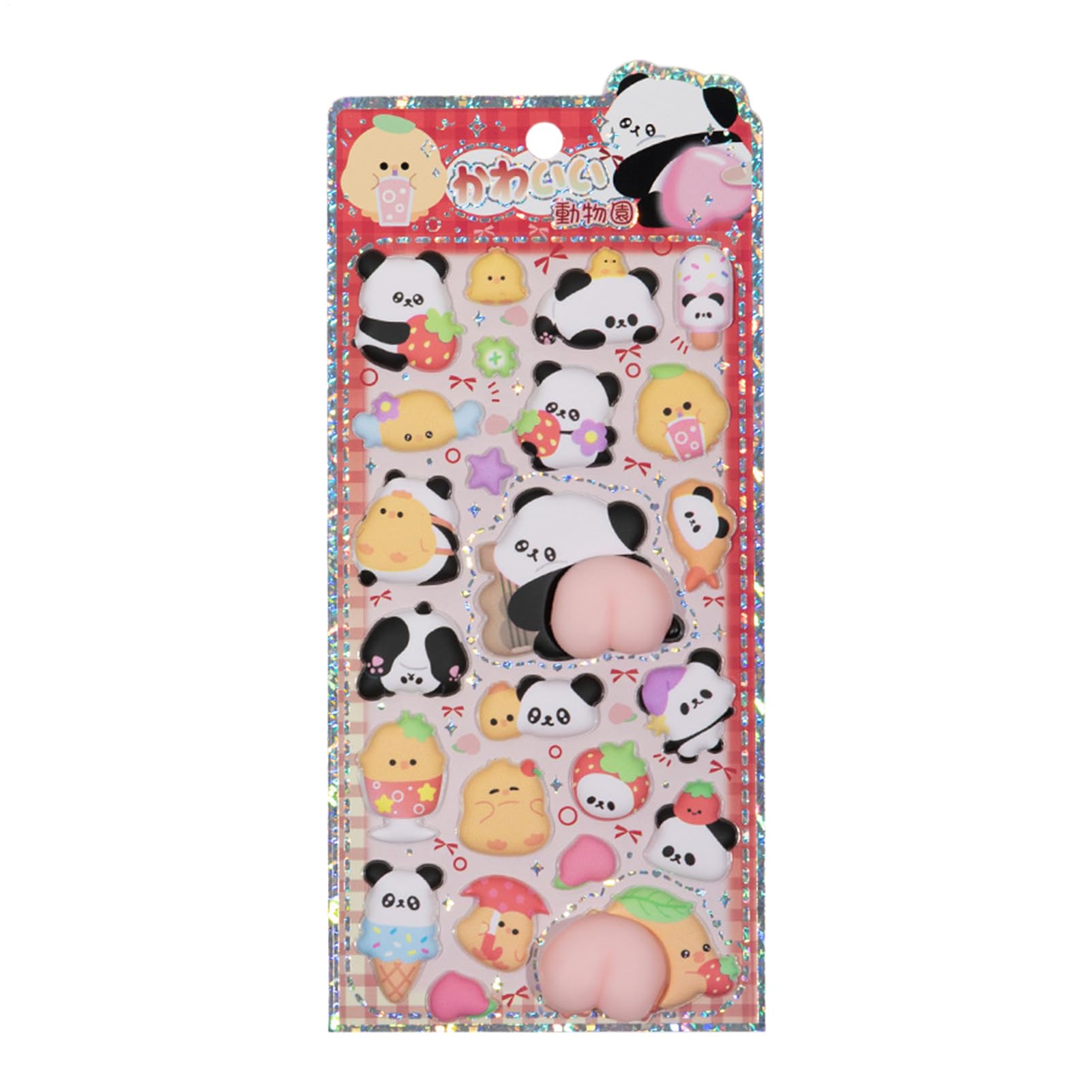 Amazon.co.jp: もちもちパンダ シール - おしりぷにぷにシール, おしり