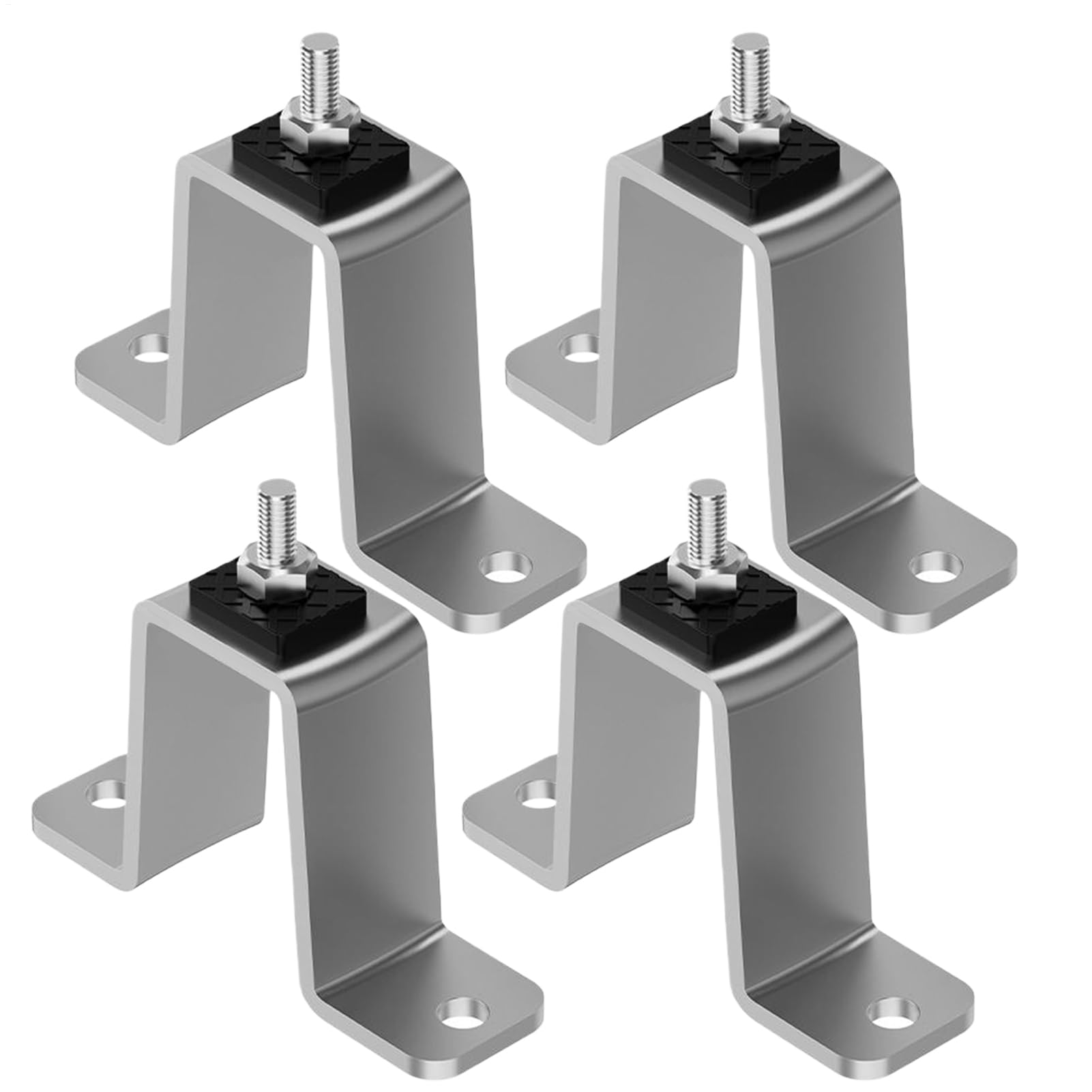 Support de base pour unité de climatisation éliminant les vibrations sur sol et terrasse - 8