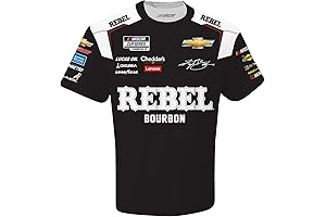 Kyle Busch #8 NASCAR 2024 Rebel Sublimated Pit Uniform Black Shirt
