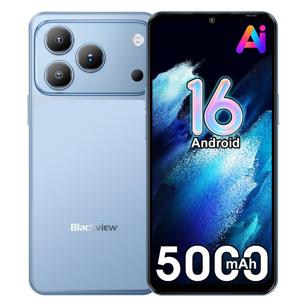 Blackview Wave 7C Mobile Phone No Contract Android 16, 16GB + 64GB