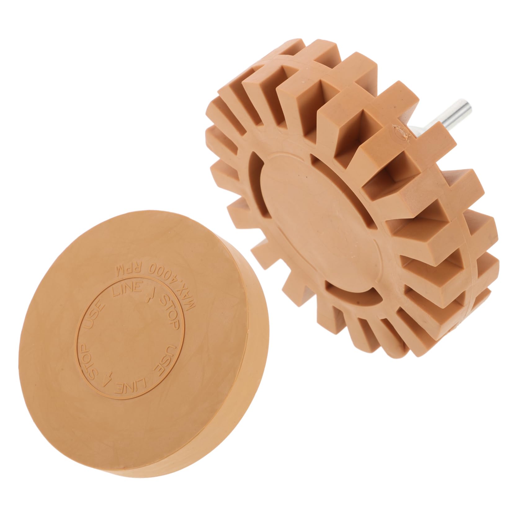 iplusmile 6 Stk Gummirad entfernen Aufkleber fürs Auto gekneteter Radiergummi Autoaufkleber Radierer Fix Rad zur Farbentfernung Aufkleber Rad Aufkleber-Entferner Radiergummi für Bohrer Khaki