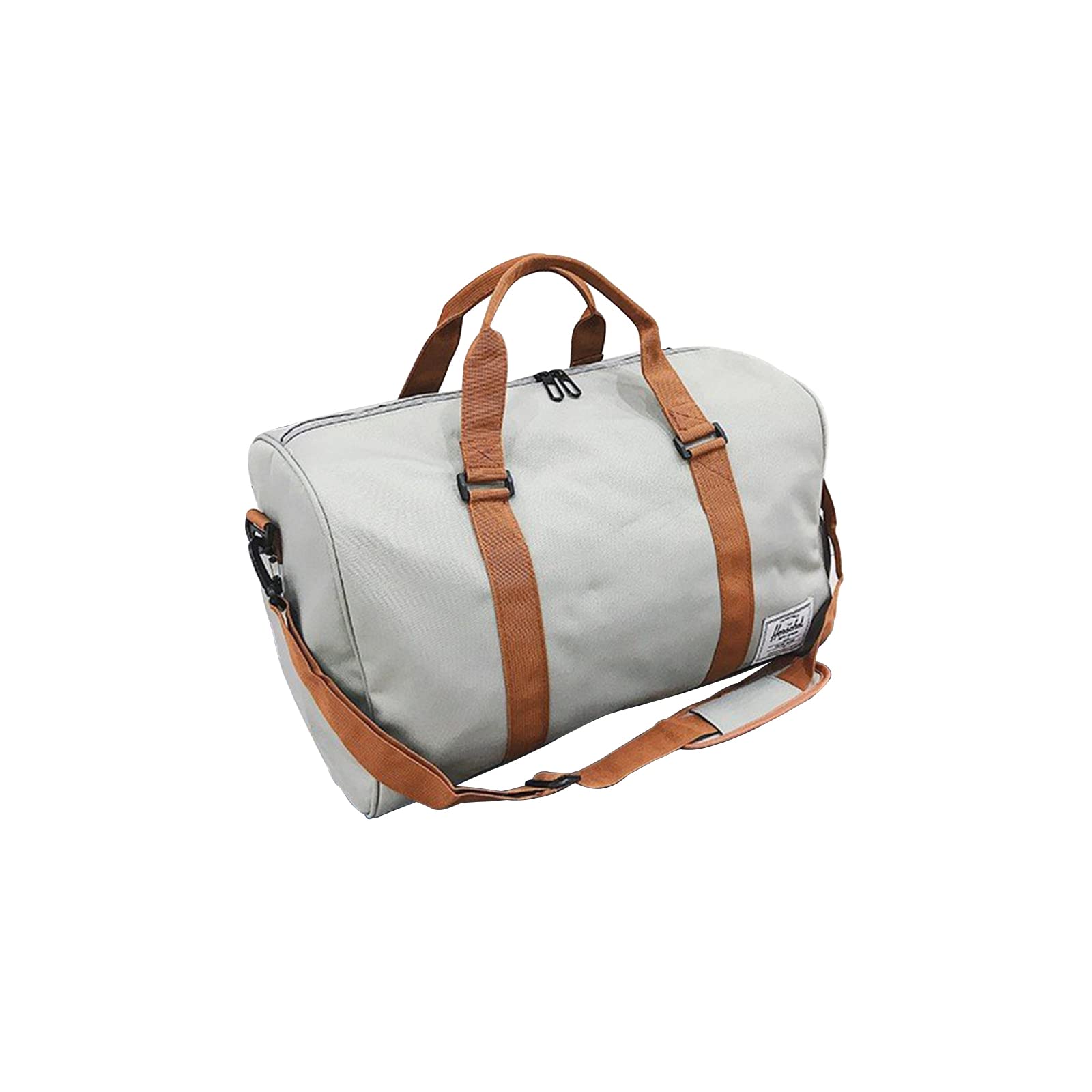 CORIOS Borsone da Viaggio Uomo/Donna Borsa Sportiva con Scomparto Scarpe Grande Capacità Borsone Palestra Weekender/Pernottamento Bagaglio a Mano per Sport Viaggi Palestra Grigio