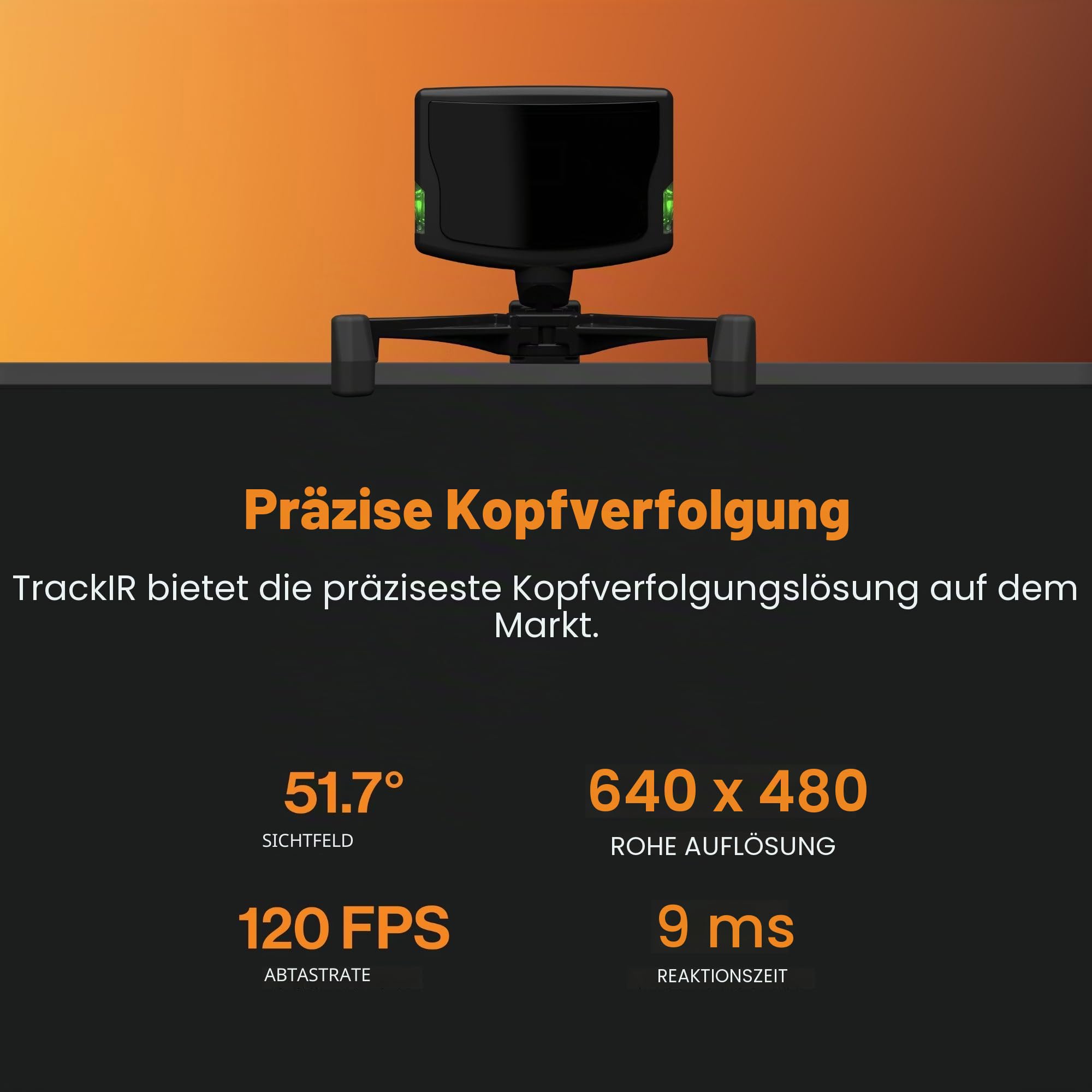 TrackIr 5 Premium Head-Tracking für Gaming