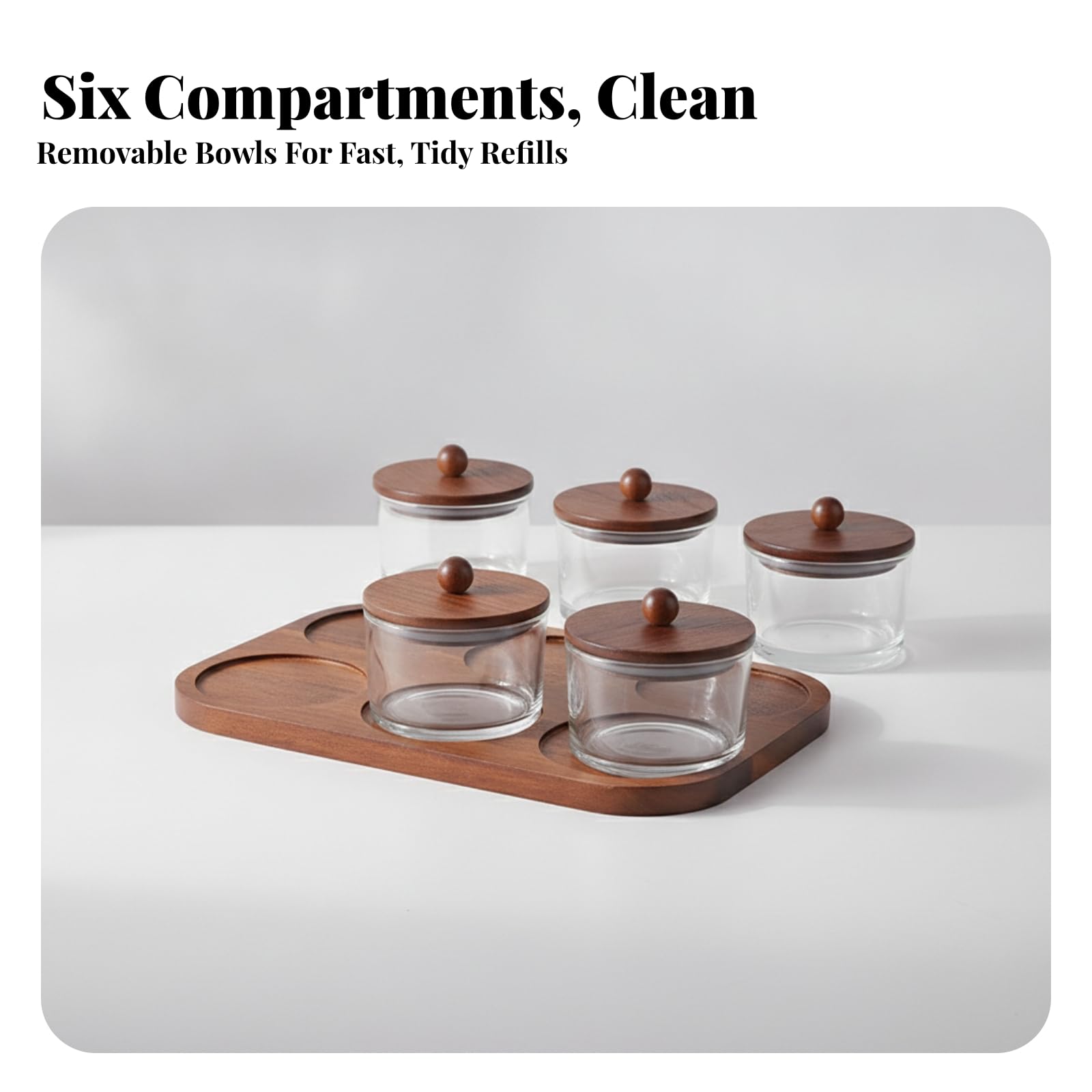 Plateau Service avec Coupelles, Style to 2