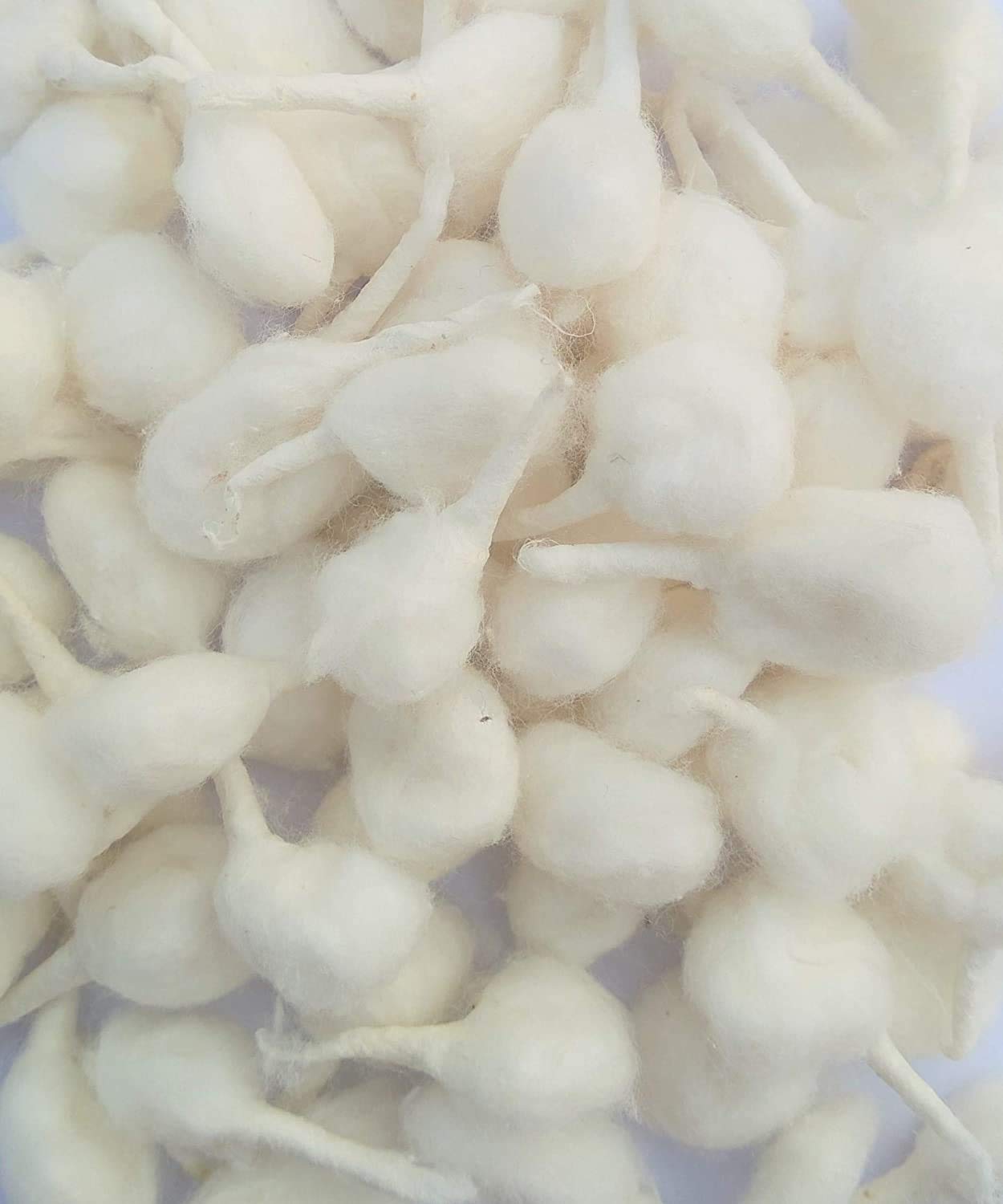 Handmade Pooja Cotton Wicks Round Batti for Puja Diya Batti Wicks Diya Jyot Organic Rui Puja Batti Navratri Pujan Pure Cotton Pooja Hawan Wicks Round Home Diwali