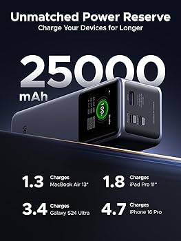 UGREEN Nexcode 25000mAh パワーバンク 200W Amazon.com: UGREEN Nexode Power Bank 25000mAh 200W Laptop