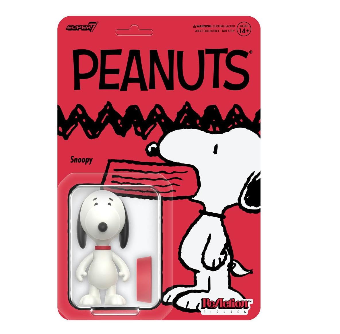 Amazon.co.jp: スヌーピー フィギュア Peanuts ReAction Figures Wave