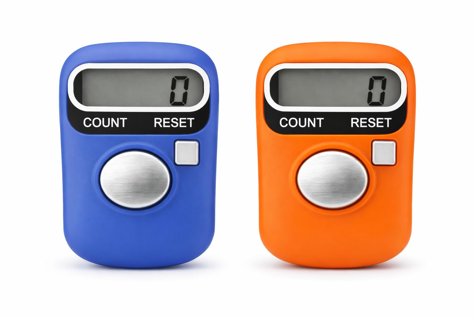 (Pack of 2) ZENVXM Digital Tally Counter for Mantra Jaap & Naam Jap – Finger Counter for Chanting, Meditation, Pooja & Prayer – Electronic Jap Counting Machine for Daily Devotion (Multi Color)-image-0