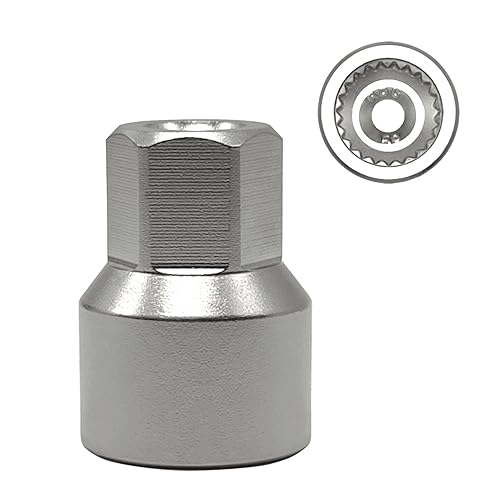 ABC-59 - Llave de tuerca de bloqueo de rueda para Porsche VW Toureg PanameraCayenneMacanCaymanSUV, Adaptador de tuerca de bloqueo de rueda, disponible en Yaxa El Salvador