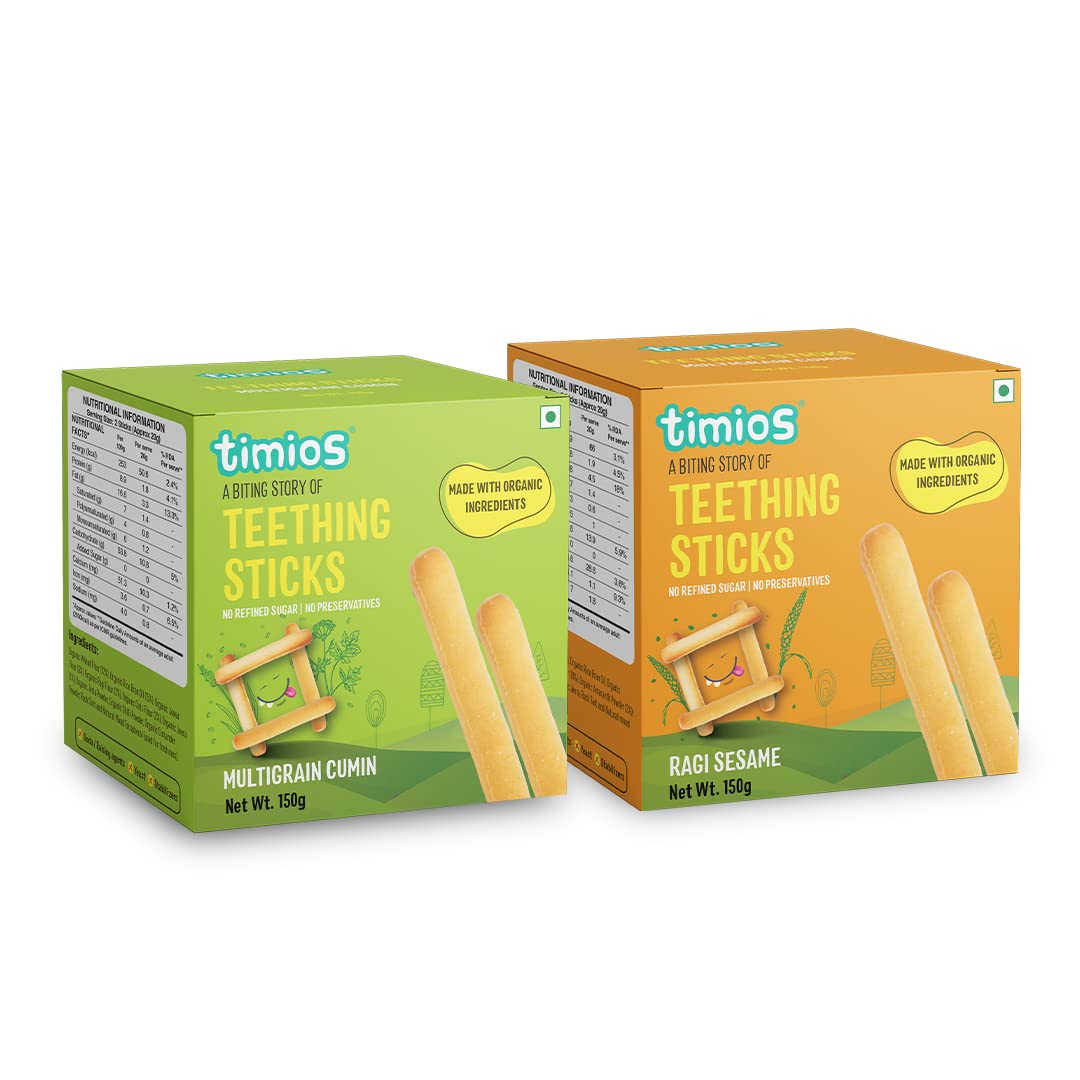 See full amazon price history chart for Timios Multigrain Teething Sticks|Organic Snack|Dissolves Easily|Ragi Sesame|Multigrain Cumin|Pack of 2|150g Timios Multigrain Teething Sticks|Organic Snack|Dissolves Easily|Ragi Sesame|Multigrain Cumin|Pack of 2|150g (B096BC9678) Amazon Price History, Amazon Price Tracker