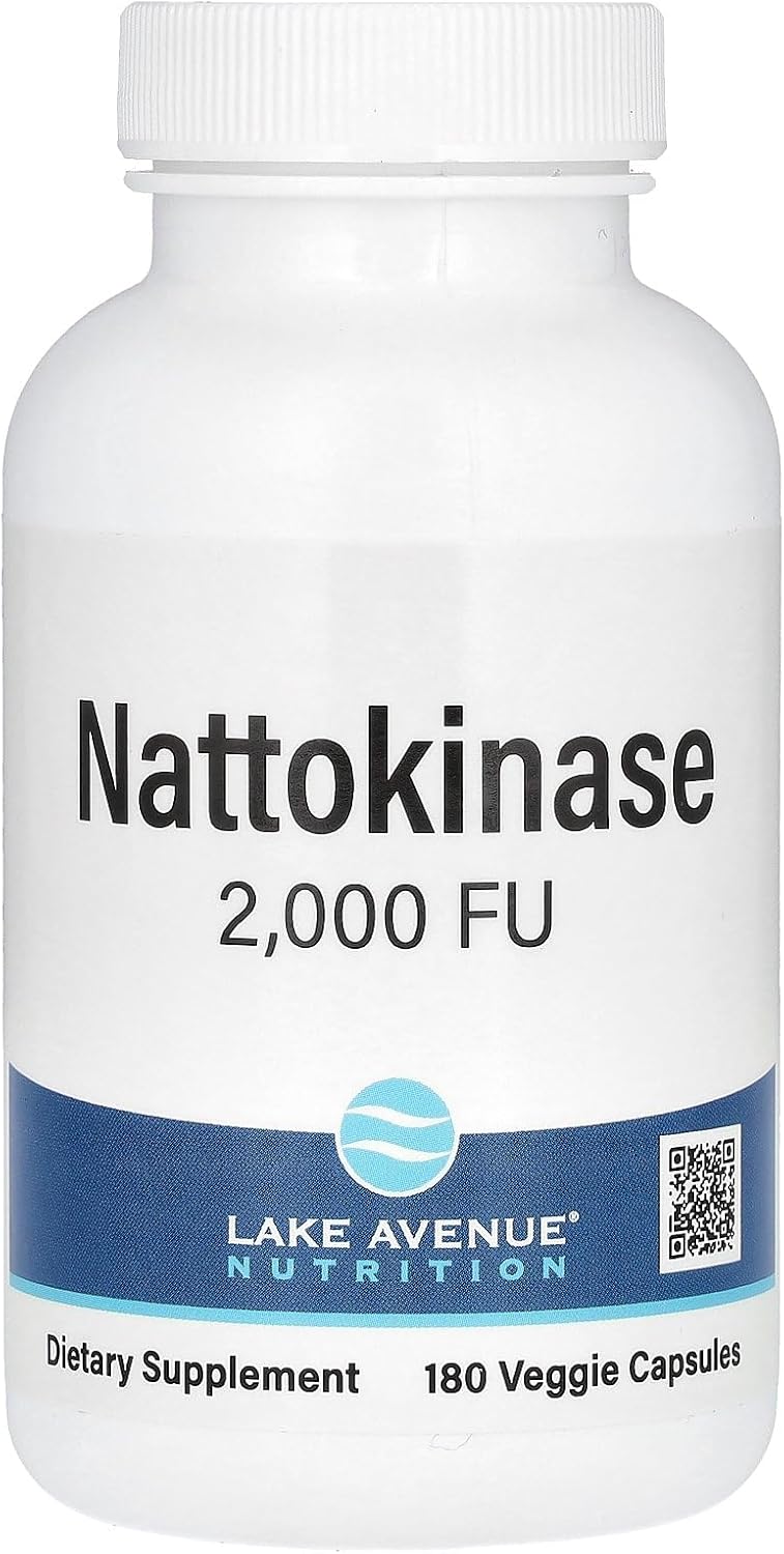 California Gold Nutrition Nattokinase, Proteolytic Enzyme, 2,000 FU, 180 Veggie Capsules California Gold Nutrition Nattokinase, Proteolytic Enzyme, 2,000 FU, 180 Veggie Capsules