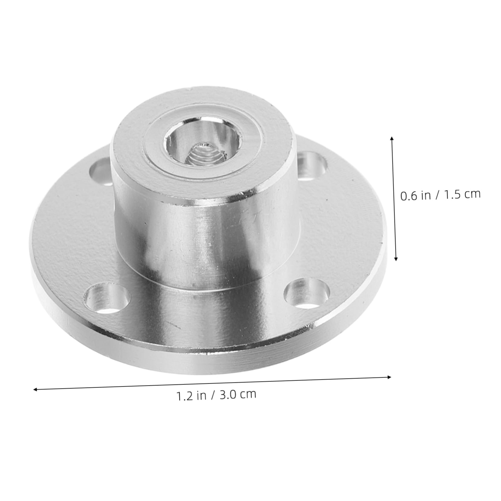 NAMOARLY High Precision Aluminum Alloy Flange Coupling Shaft Axis Fit for Mechanical Equipment