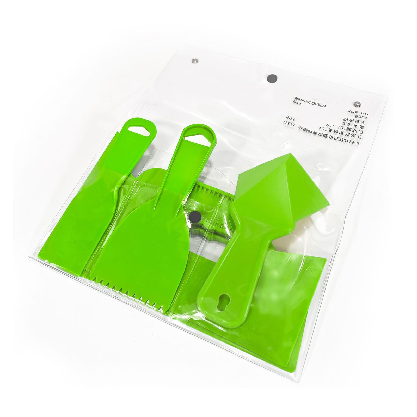 Ergonomic Wall Putty Scraper Spatula 5 Pack for Crafting Wallpaper Preparation Comfortable Use in Building Tasks Scrapers