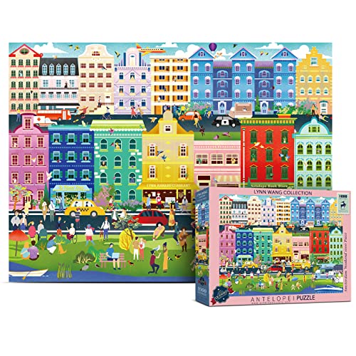 Antelope - Rompecabezas de 1000 Piezas para Adultos, Puzzle de Fin de Semana en Amsterdam por Lynn Weilin miniatura 1