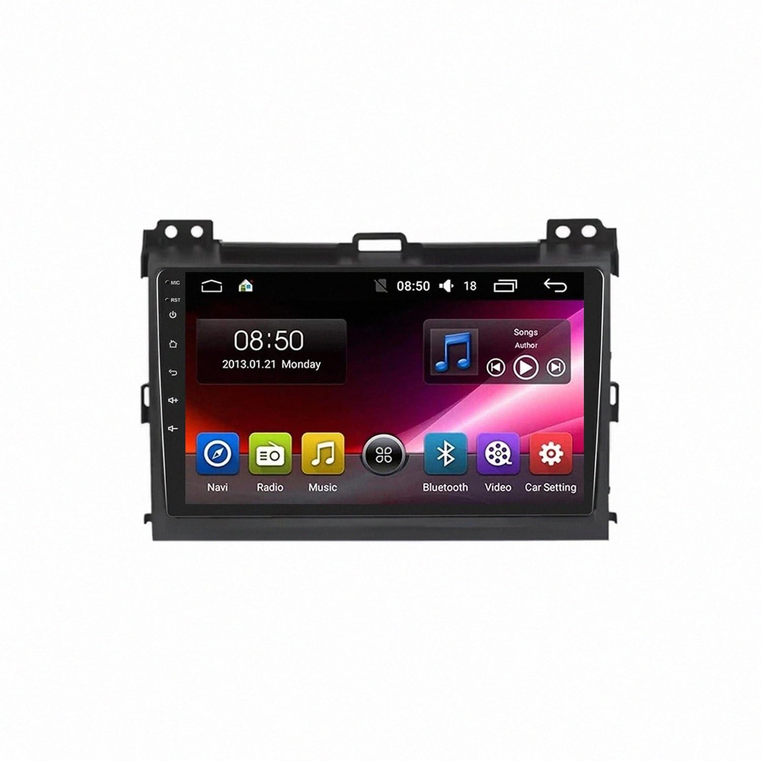 Autoradio touchscreen para Lexus GX 470 que conecta tu móvil con manos libres 8