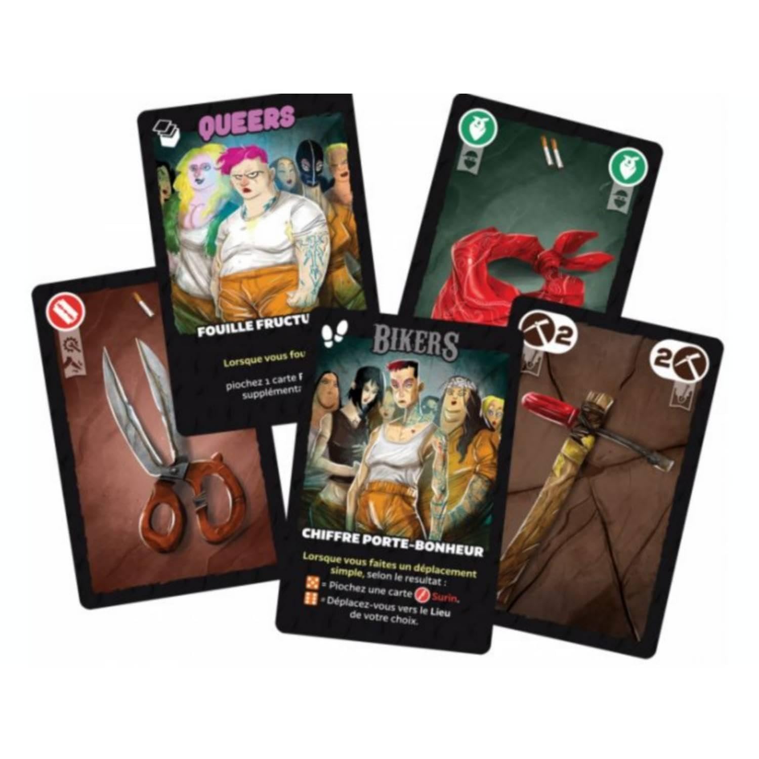 Borderline Editions - Dig Your Way Out - Jeu De Société - Stratégie - Qui Sortira De Prison Le Premier - À Jouer Entre Amis ou en Famille - A Partir De 16 Ans - De 2 à 6 Joueurs