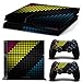 qKonsole PS4 Skin - Skin de vinilo para PlayStation 4, diseño de lunares, mate