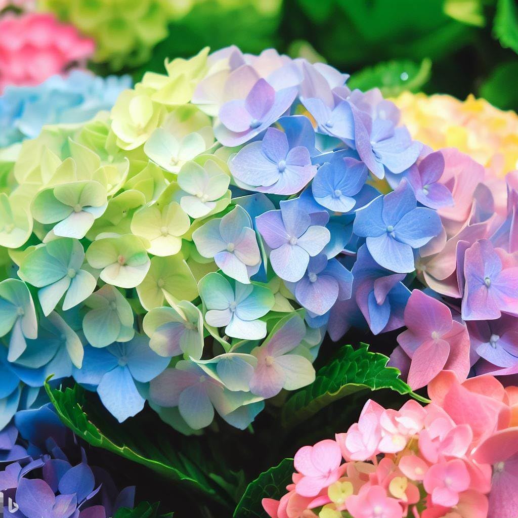 All Season Hybrid Hydrangea Flower Seeds For Home Garden - 35 Seeds Pack (Hydrangea Seeds)-image-6
