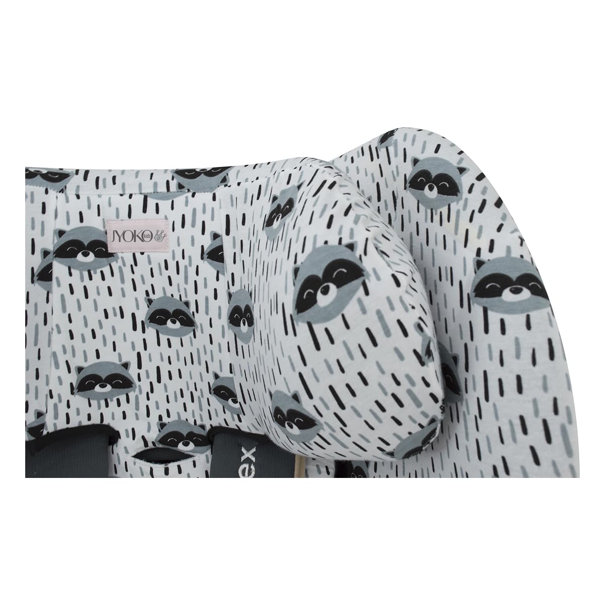 JYOKO KIDS Copriseduta per Cybex Sirona M2, Z e GB Vaya (Raccoon)