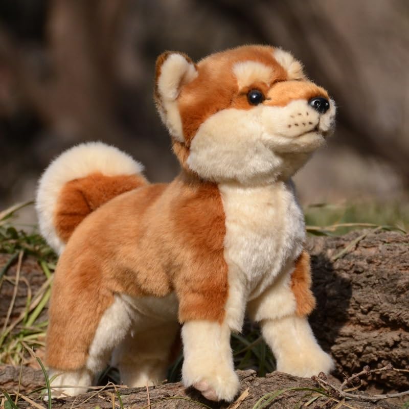 Dla shiba inu szczeniaczek pluszowa zabawka wypchana lalka zwierzę