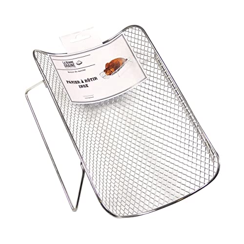 La Bonne Graine Tellier NC8091160 Panier à Rôtir INOX