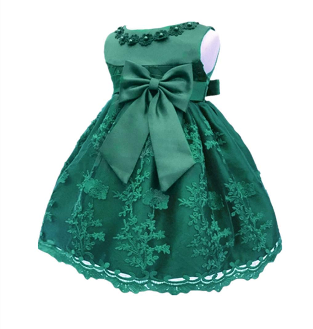 Hx Baby Girls Newborn Bowknot Gauze Christening Baptism Dress Infant |  Desertcart Brunei