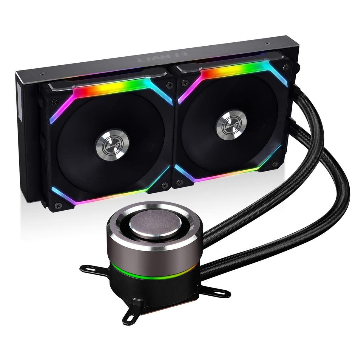 PC用ファン・クーラー Lian Li GALAHAD AIO 240 uni fan edition Lian Li Galahad AIO UNI Fan SL Edition 240 Black - UNI Fan