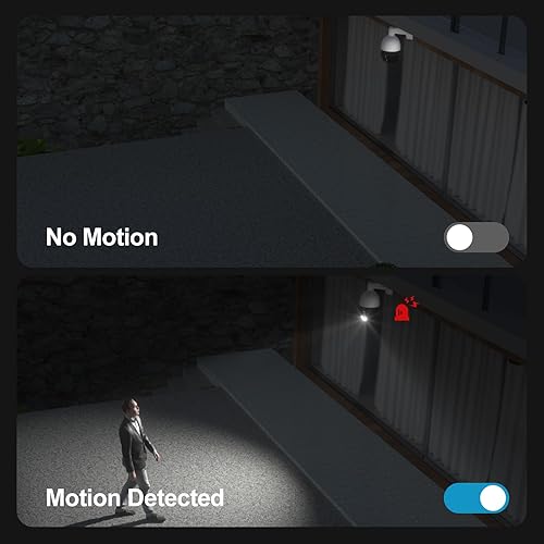 Miniatura 5 de Anpviz Cámara de seguridad IP PTZ PoE de 6MP para exteriores, panorámica de 360 con inclinación de 90 y zoom óptico 20X, seguimiento humano AI y
