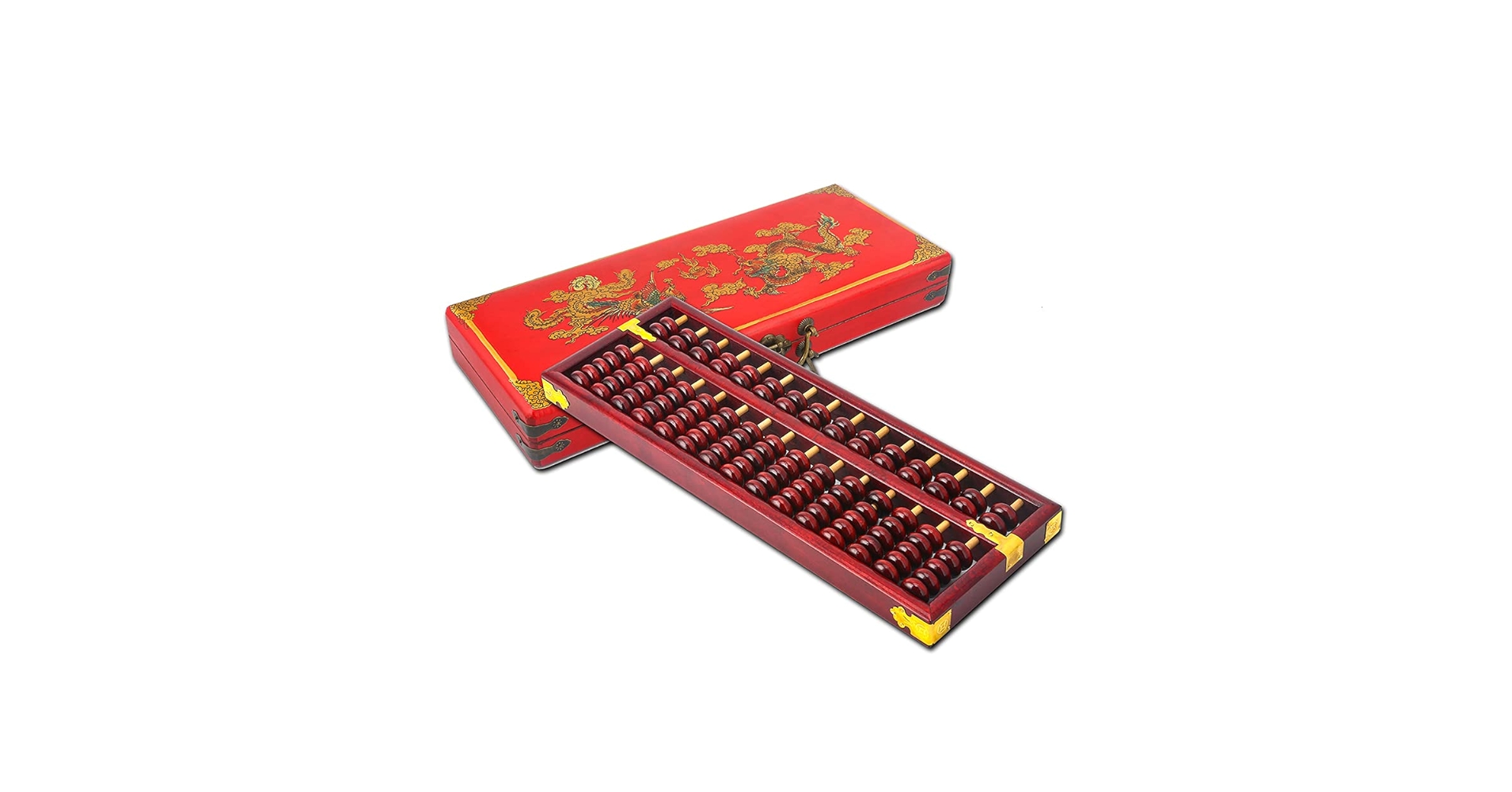 Amazon | EnergyPower 7つ玉そろばん 算盤 15桁 豪華木製ケース付き