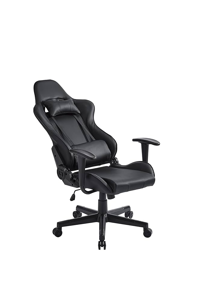 数量限定 動画配信 ゲーミングチェア デスクチェア  リクライニングチェア Amazon.co.jp: 【BLKP】 パール金属 ゲーミングチェア オフィス