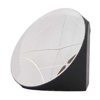 Sonew Corner Cube Prism, Crystal Photography Prism, Optical Glass Coated Polished, Full Rainbow Color Spectrum, Trihedral Retroreflector, 25.4mm