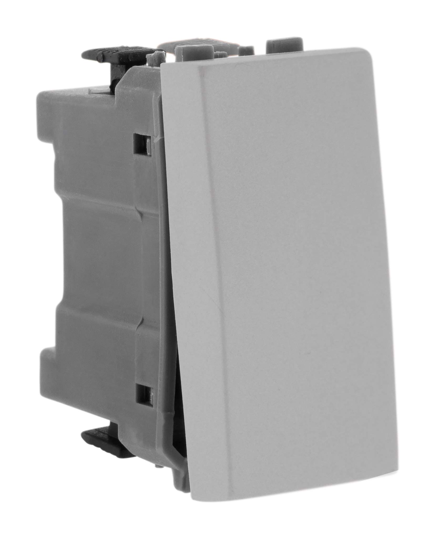 Zenitech - Va et vient 1/​2 module - Silver - Simplea